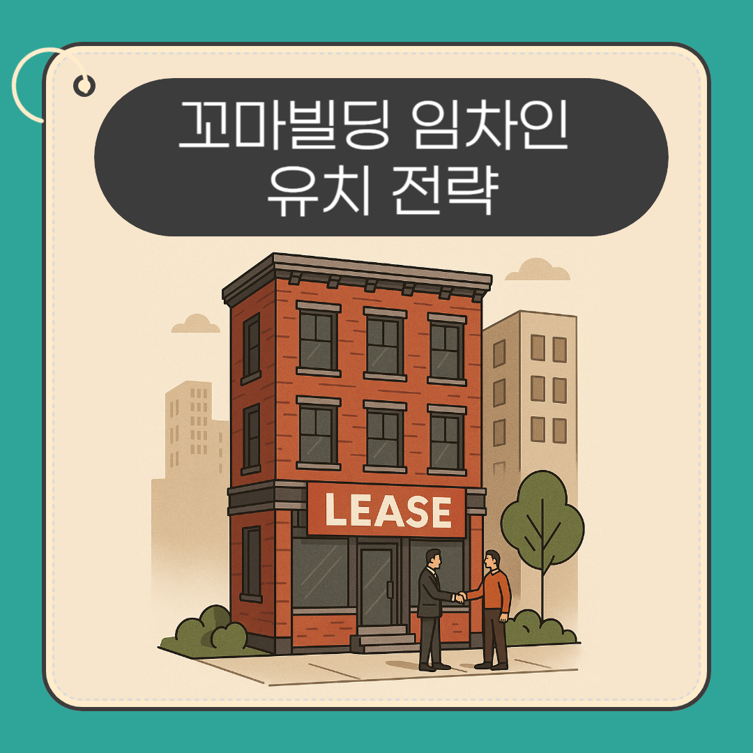 꼬마빌딩 임차인 유치 전략