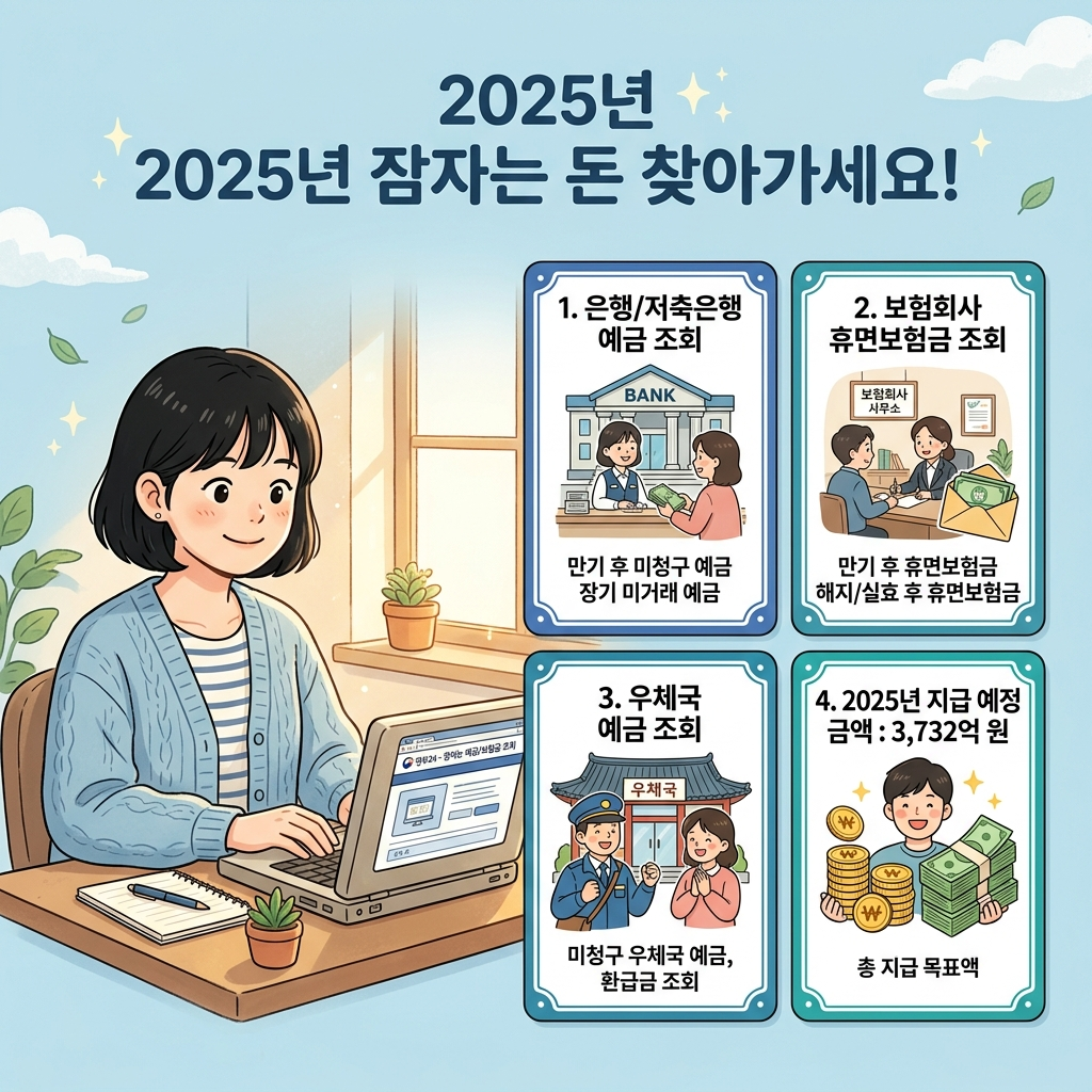 서민금융진흥원 휴면예금 찾아줌 서비스 조회 대상 범위