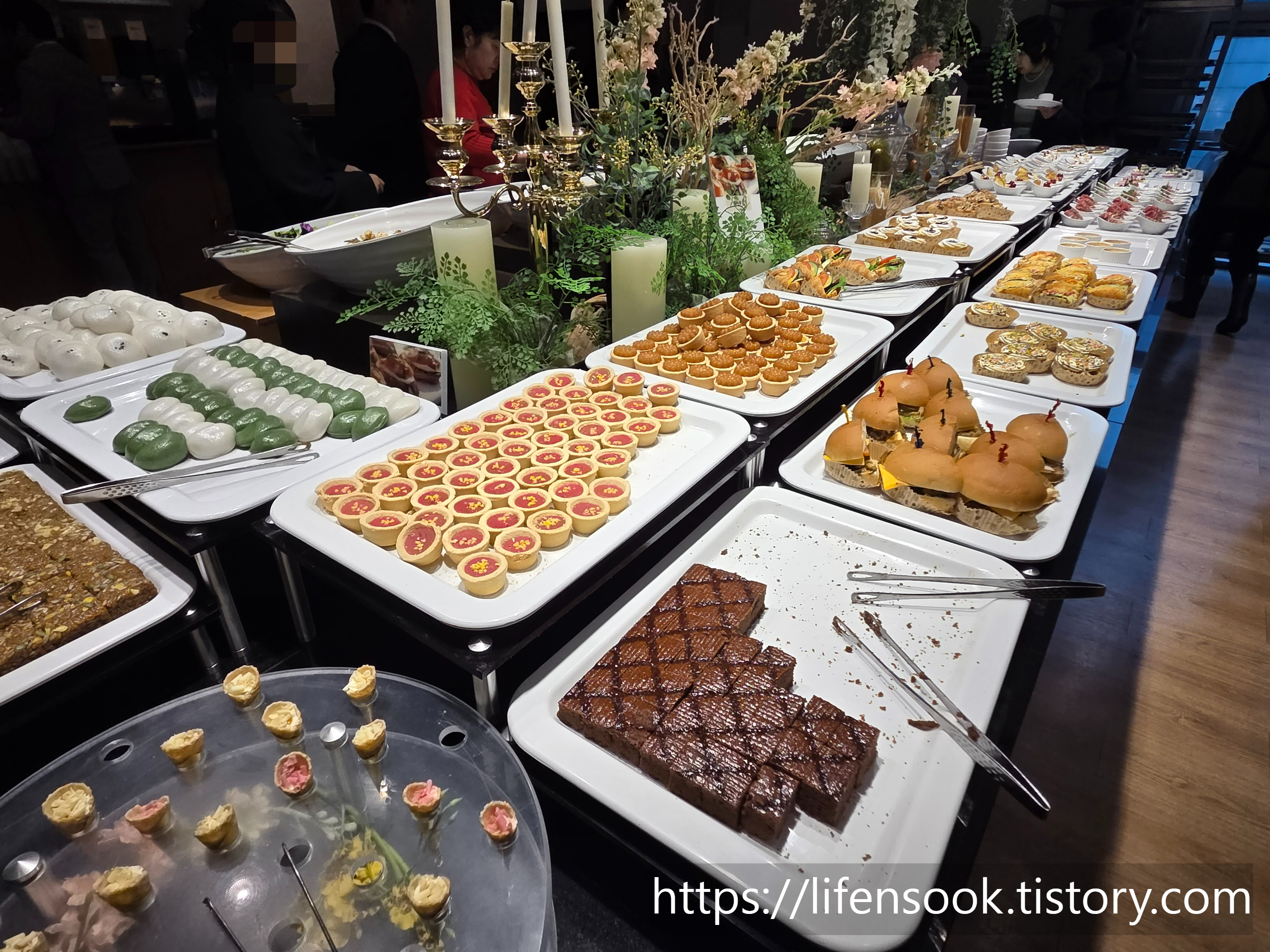 AW컨벤션 테라스볼룸 5층 연회장 푸드라인 3