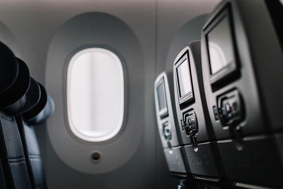 비행기 내부 사진