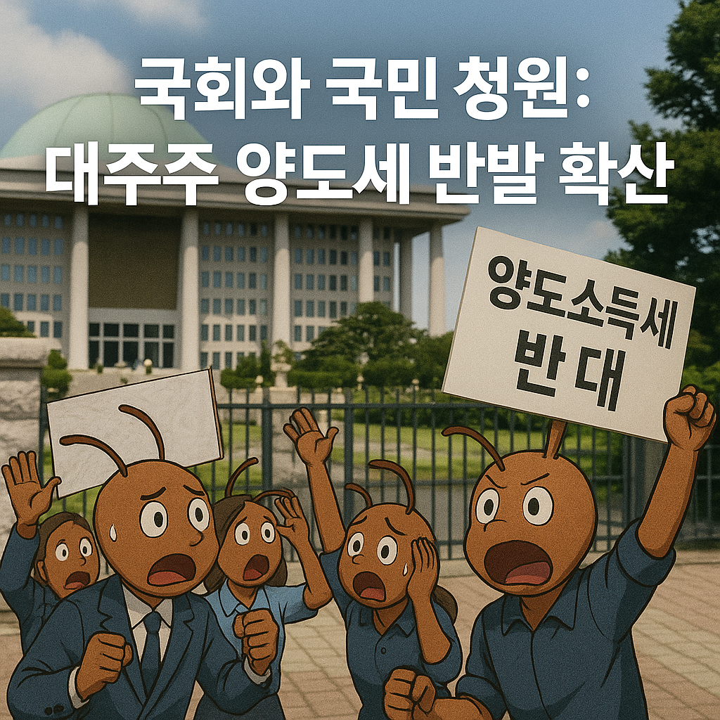 대주주 양도세 반발 확산