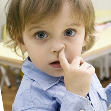 코 파는 어린이