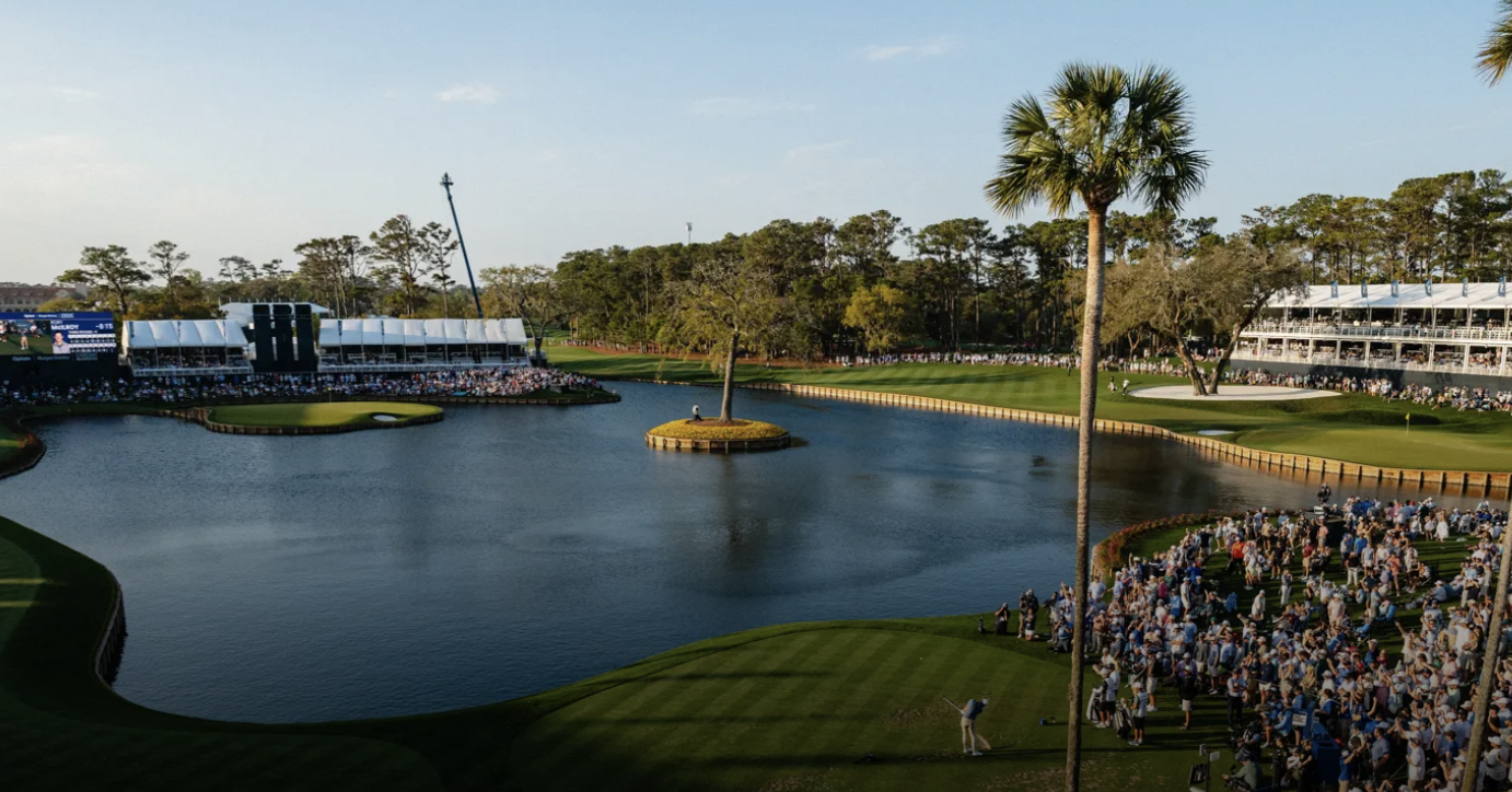 TPC소그래스 마의 17번홀 아일랜드 그린