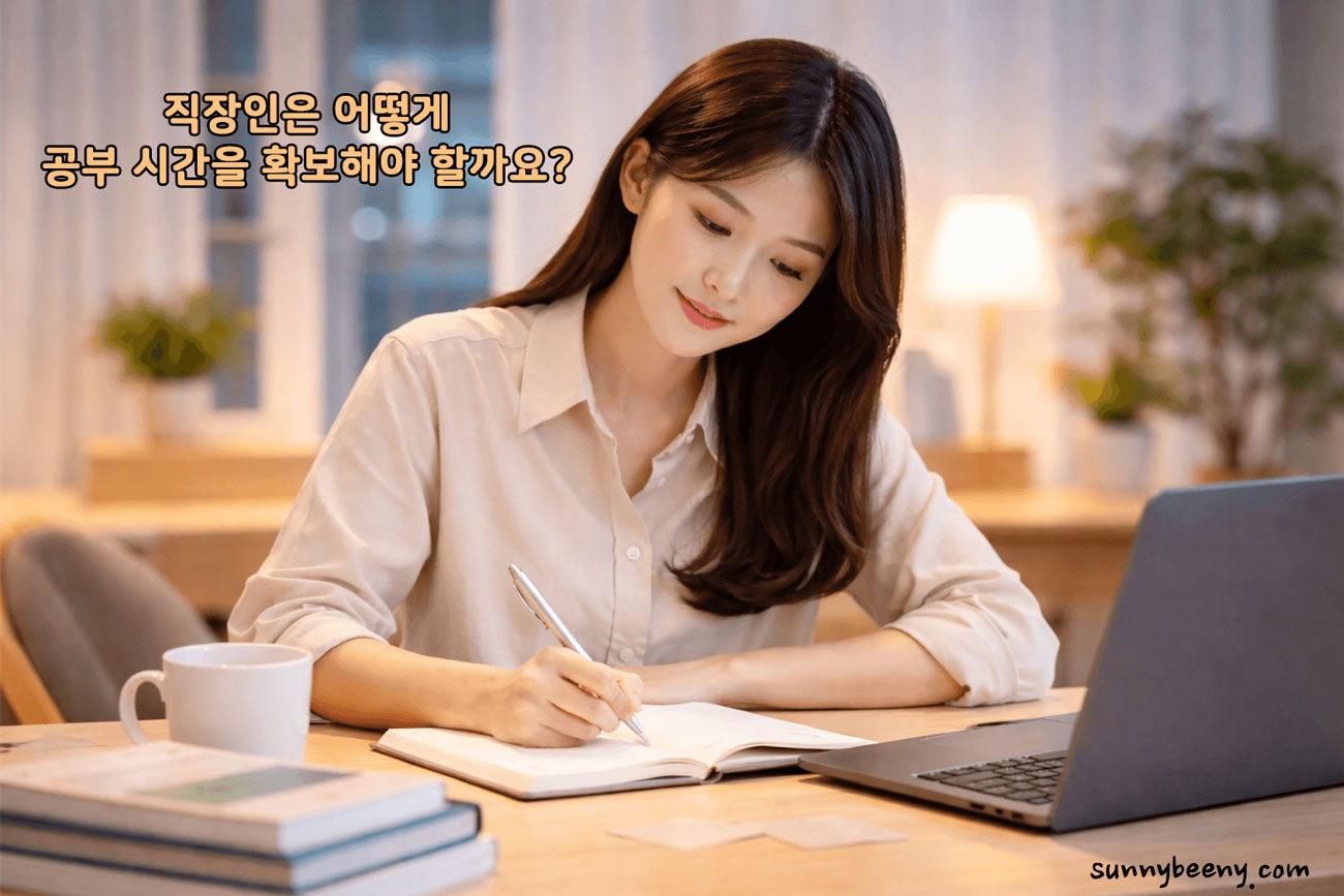 직장인 공부시간 확보법