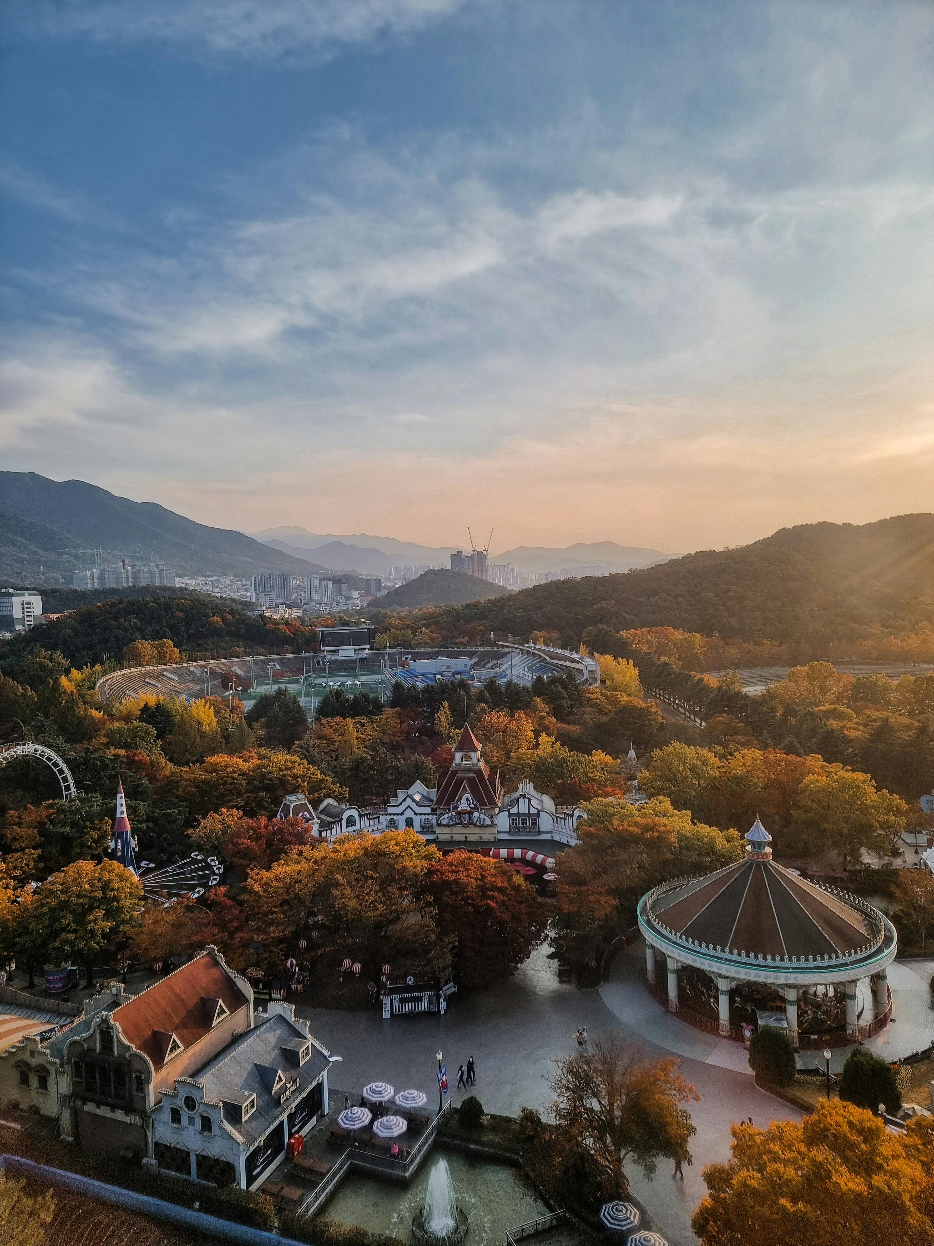 한국 애버랜드 테마파크 모습