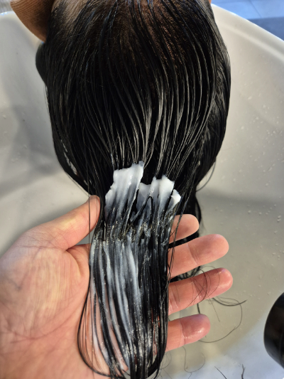 헤어컬러 트리트먼트
