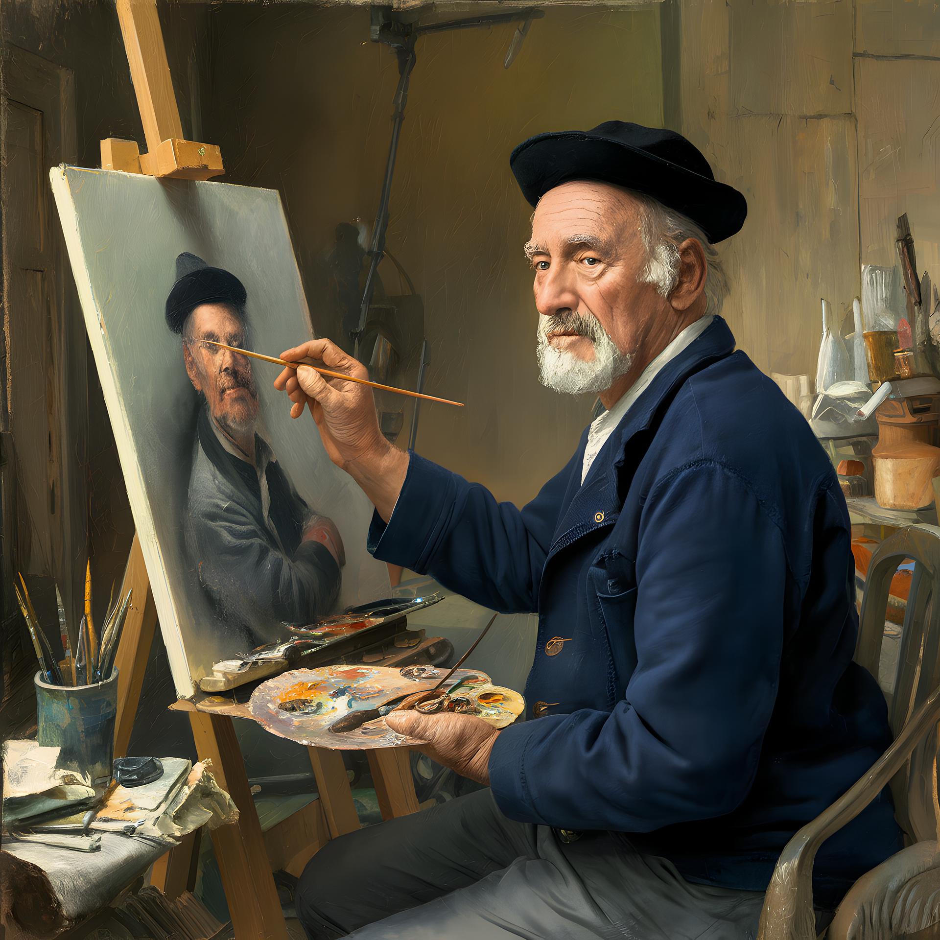 전통 유럽 화가 고전기법