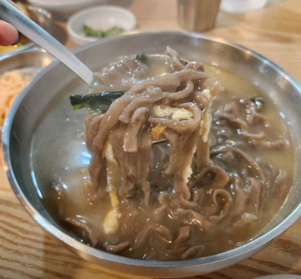중문수두리보말칼국수5