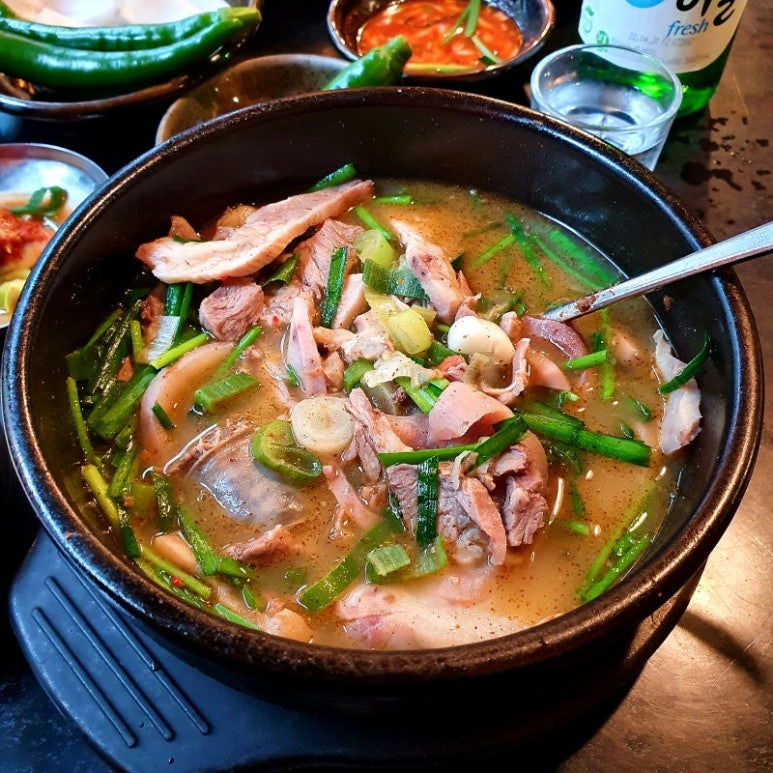 강남 대표 순대국 '농민백암순대'