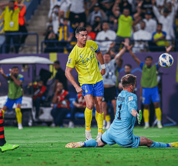 호날두 ACL 데뷔골