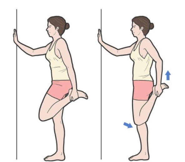 허벅지스트레칭