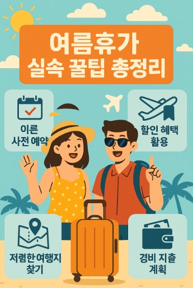여름휴가 실속 꿀팁 총정리 관련 사진