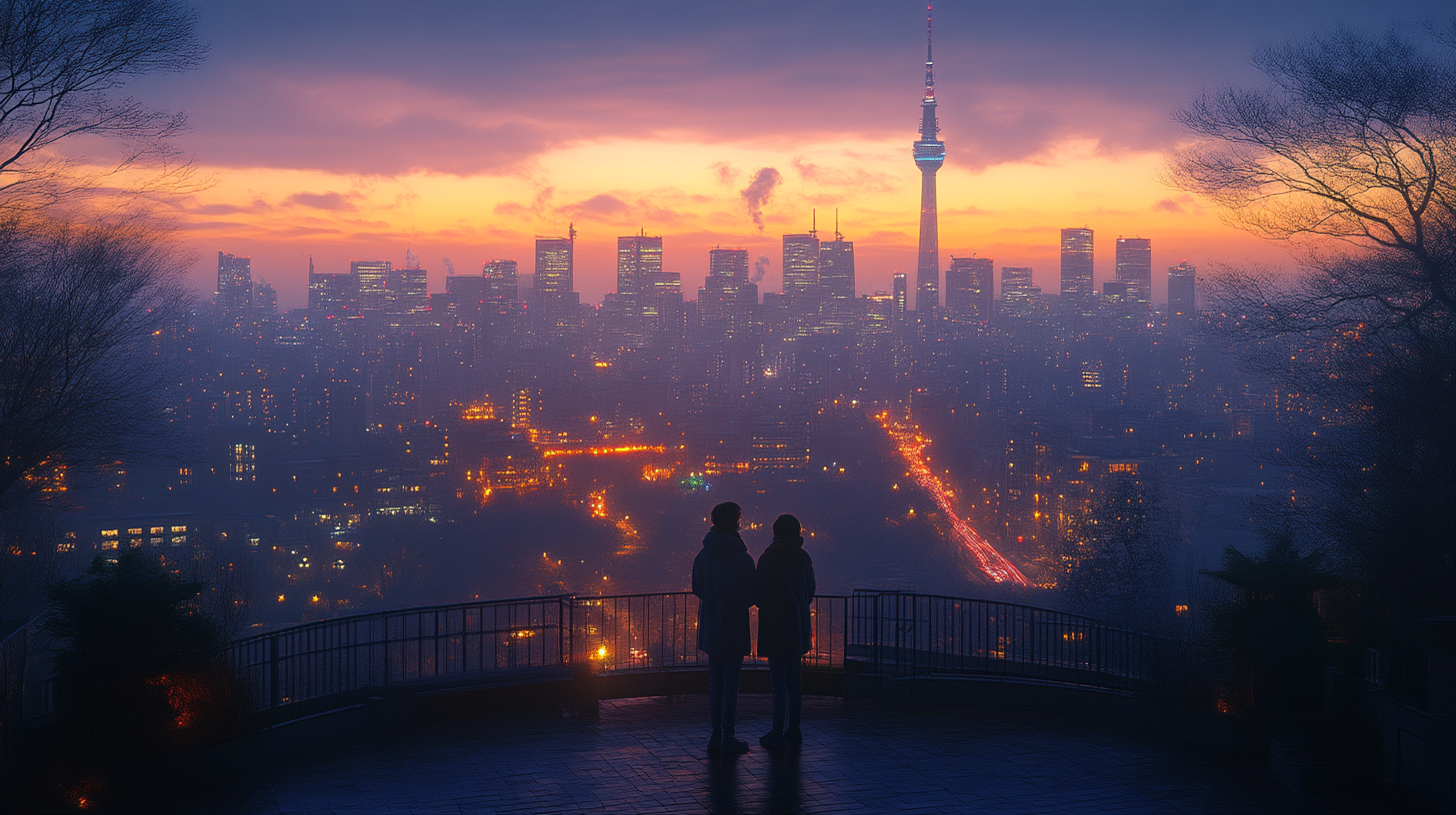 야경 감상 데이트