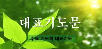 8월 수요예배 대표기도문 모음 Best 4 정리_7