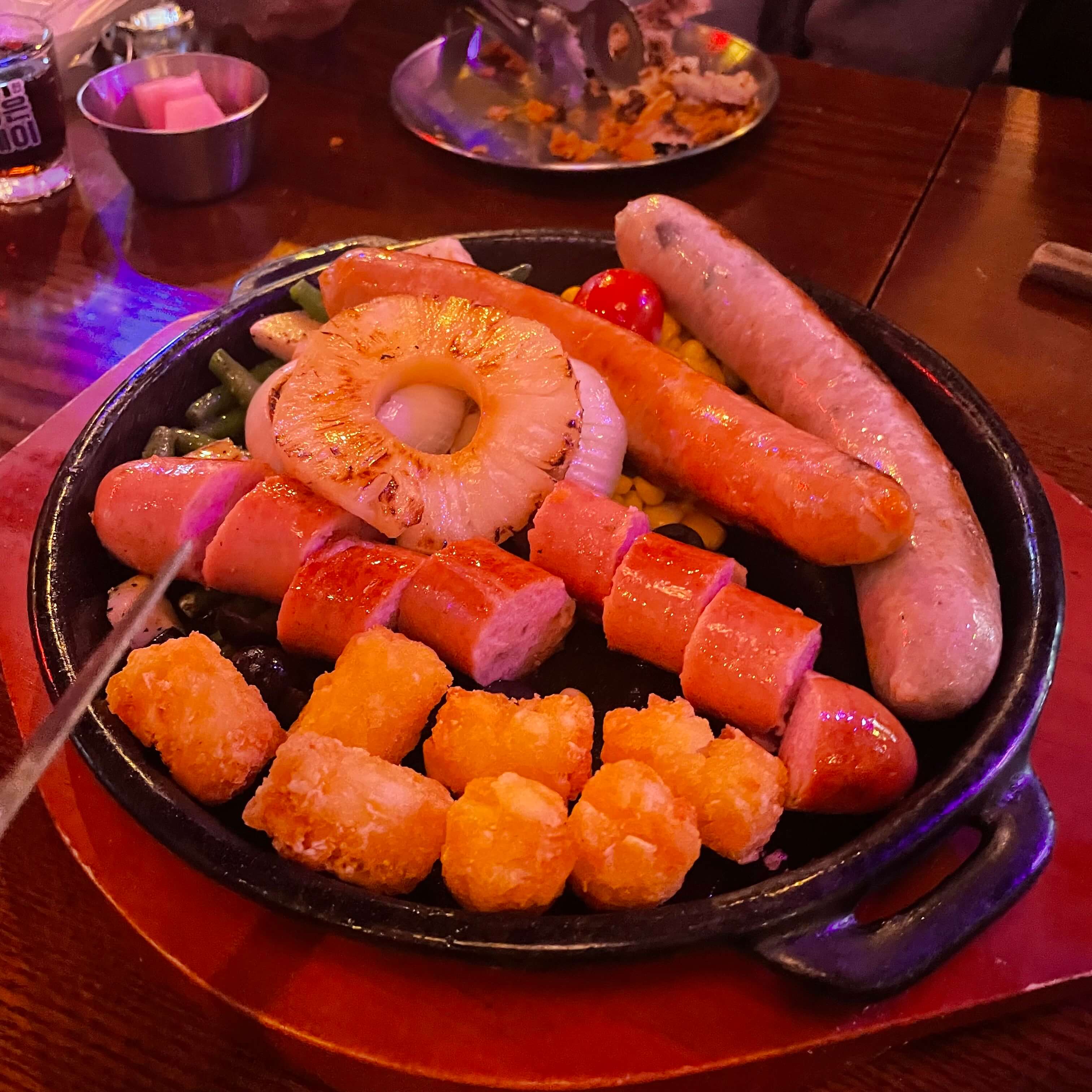 수제 그릴 소시지