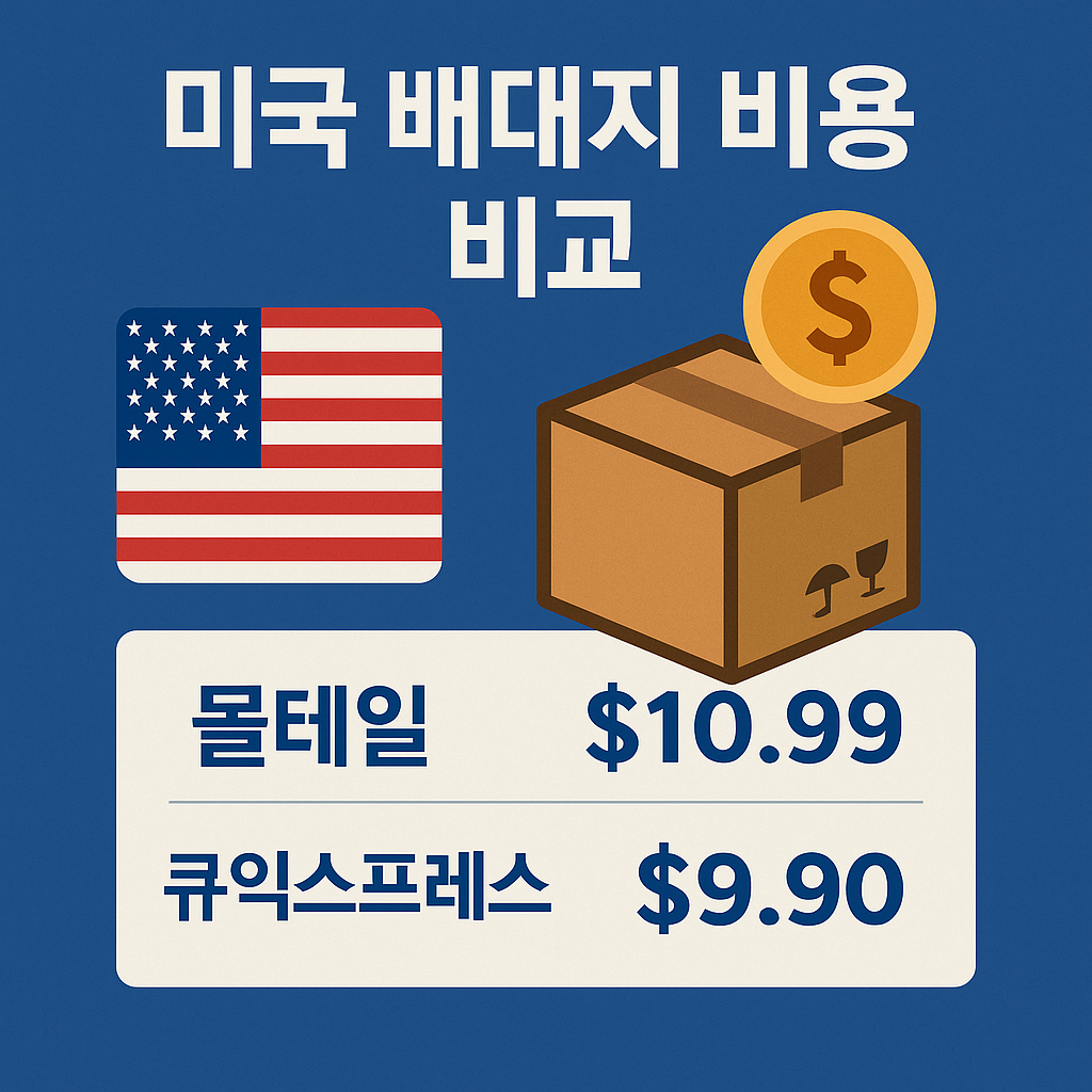 미국 배대지 비용