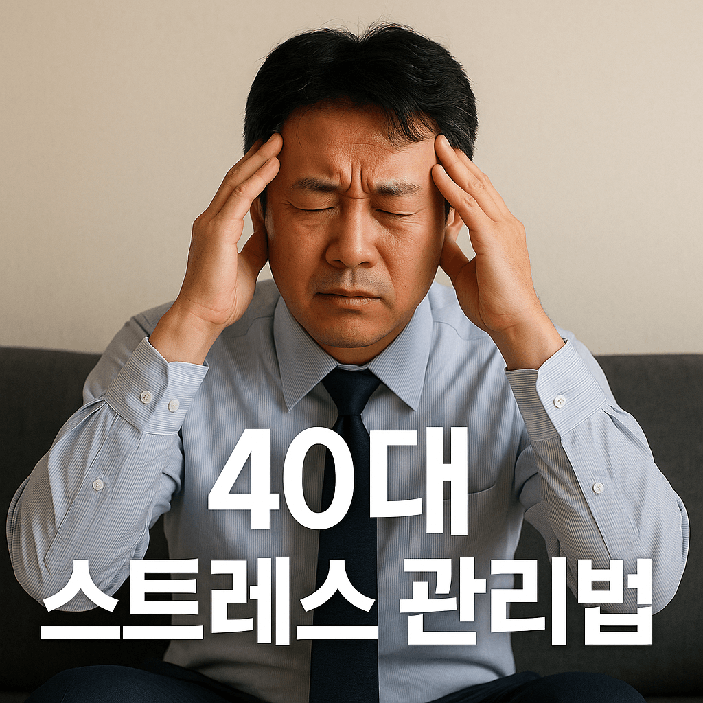 40대 스트레스 관리법