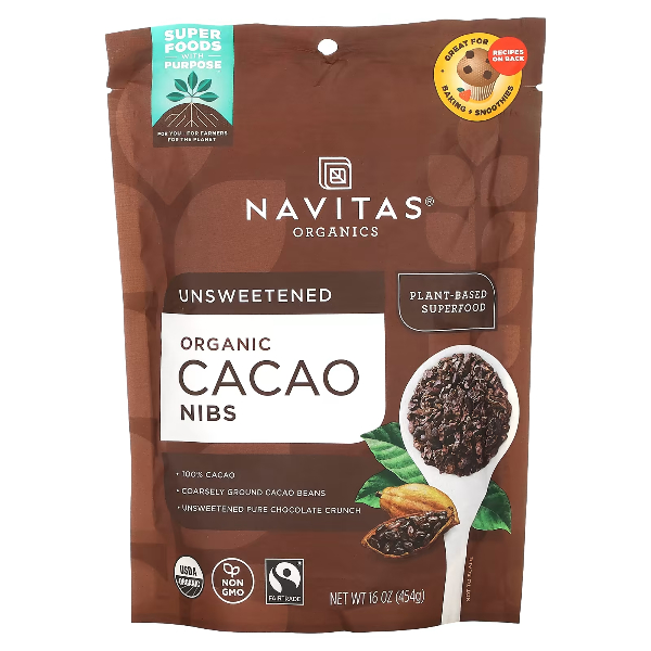 Navitas-유기농-카카오닙스