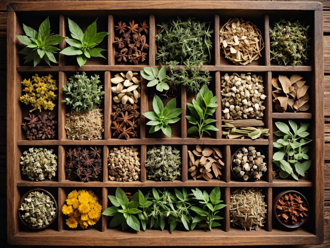 한국의전통차 재료