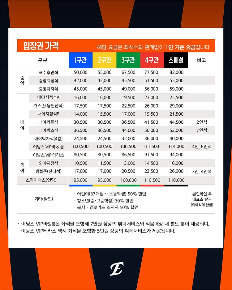 한화이글스 티켓예매