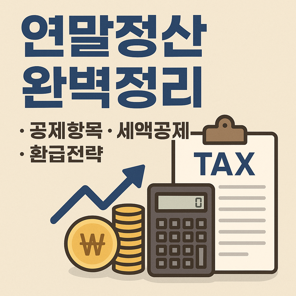 연말정산 완벽정리