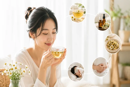 카모마일 차 효능과 부작용 정보2