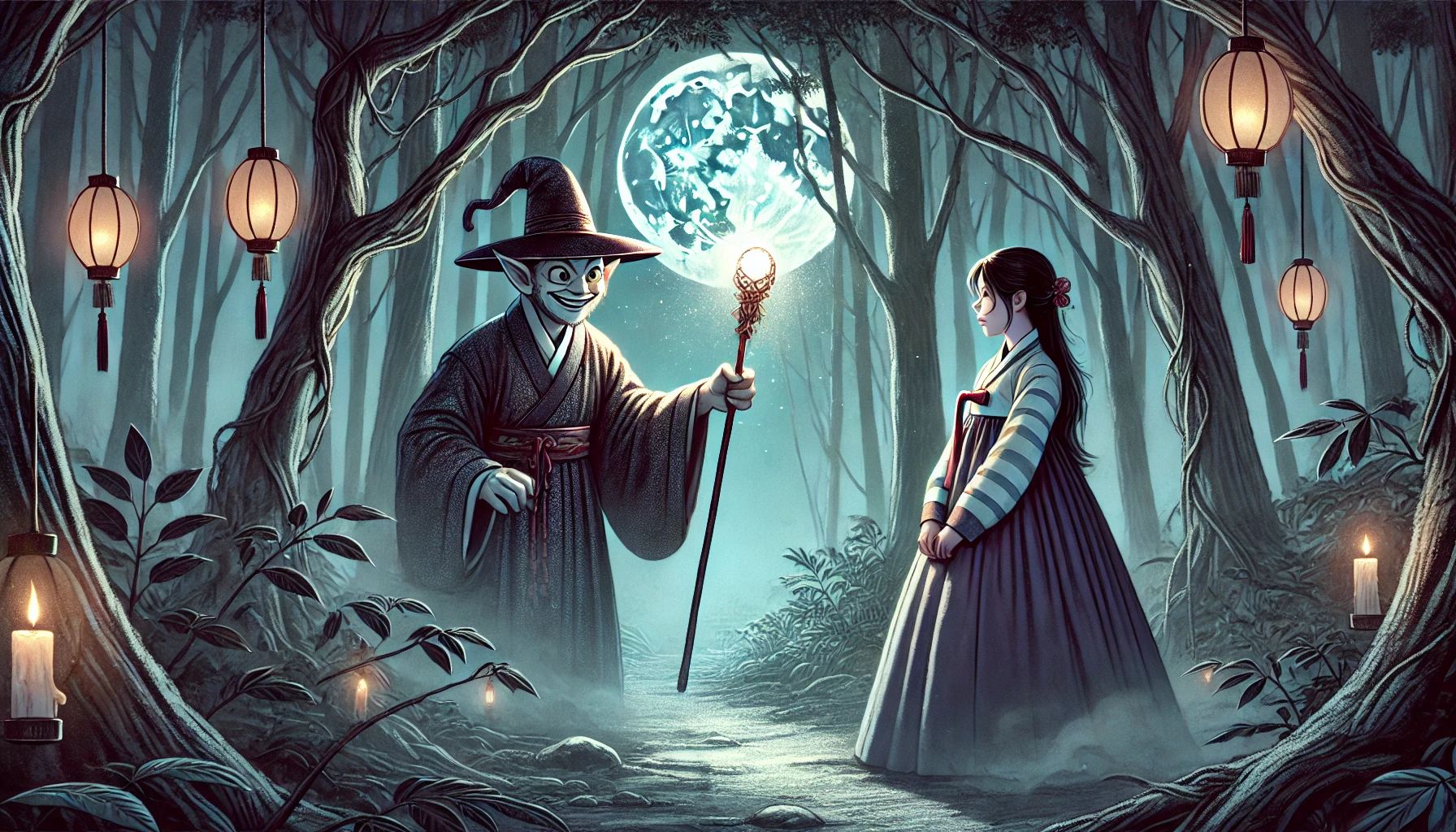 숲에서 도깨비를 만나면