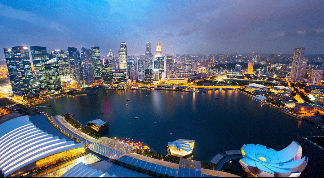 싱가포르 야경 관련사진