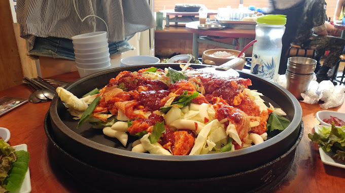 춘천 철판 닭갈비 '우성닭갈비'