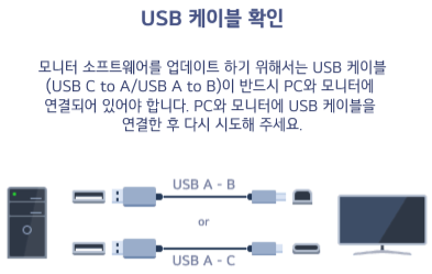 USB 연결 방법 재안내
