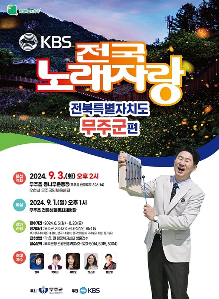 2024 무주 반딧불 축제 예약 방법, 프로그램