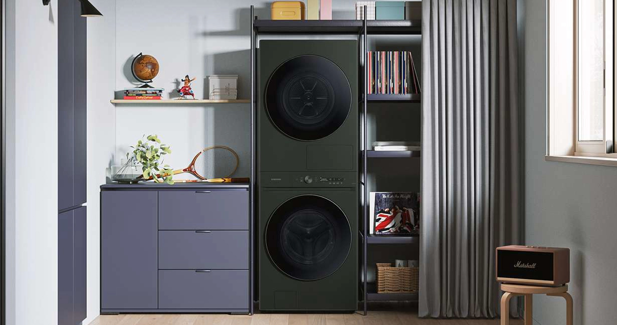 삼성전자 세탁기/건조기 비스포크 그랑데 AI 원바디 Top-Fit(24kg+21kg)