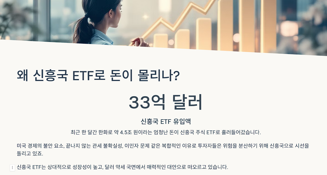 왜 신흥국 ETF로 돈이 몰리나?