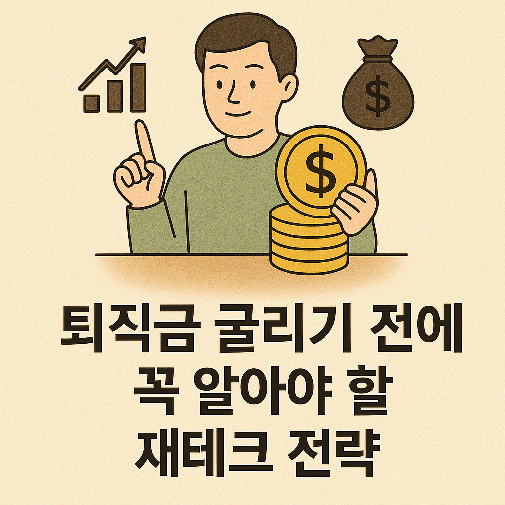 퇴직금 굴리기 전에 꼭 알아야 할 재테크 전략