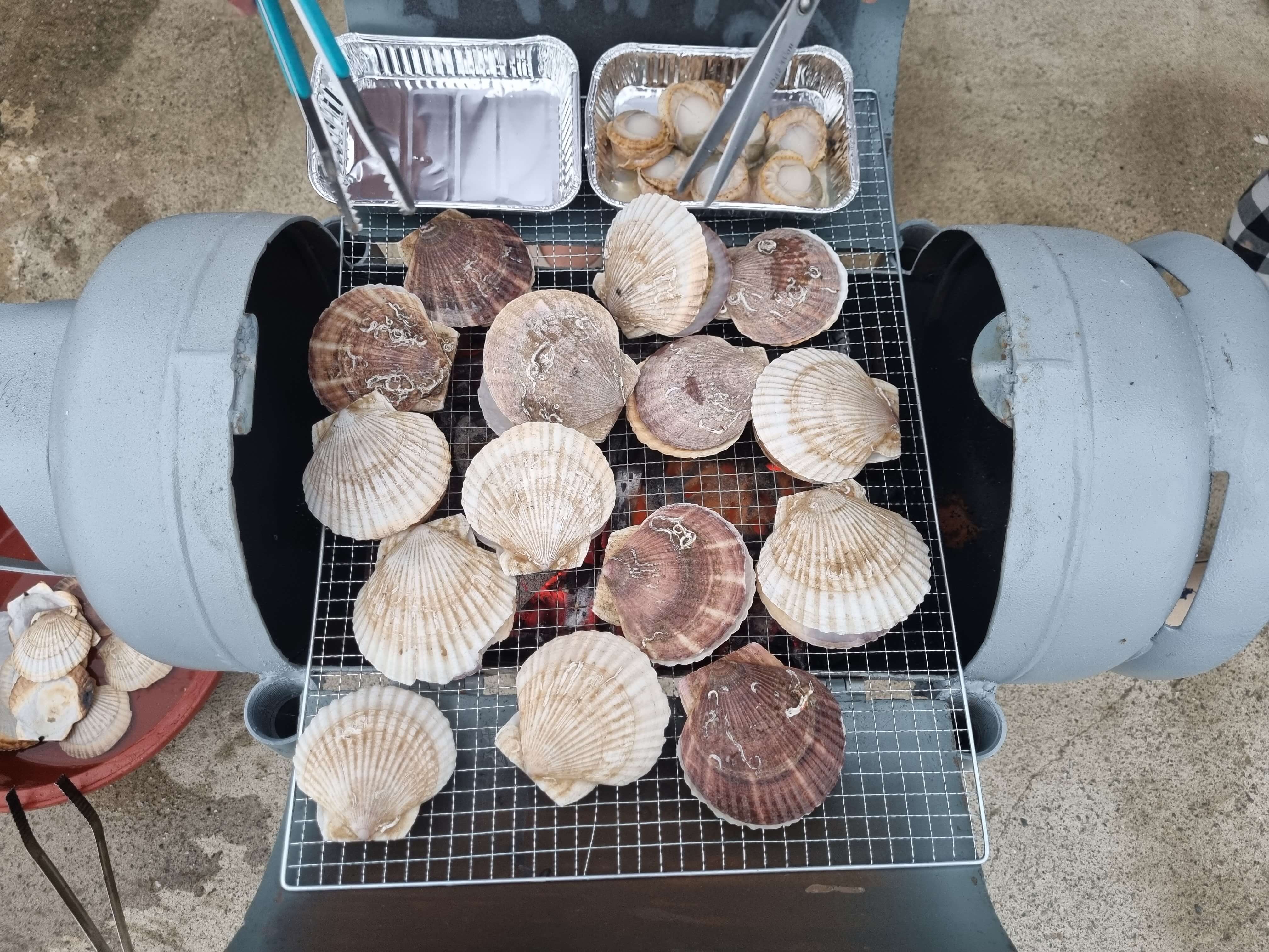 가리비 구이