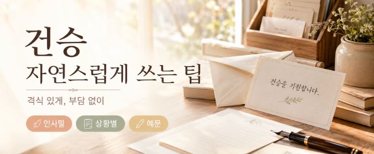 건승의 뜻