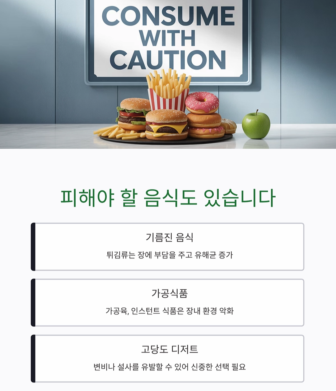 속 편한 하루를 위한 선택, 장 건강 지키는 식습관