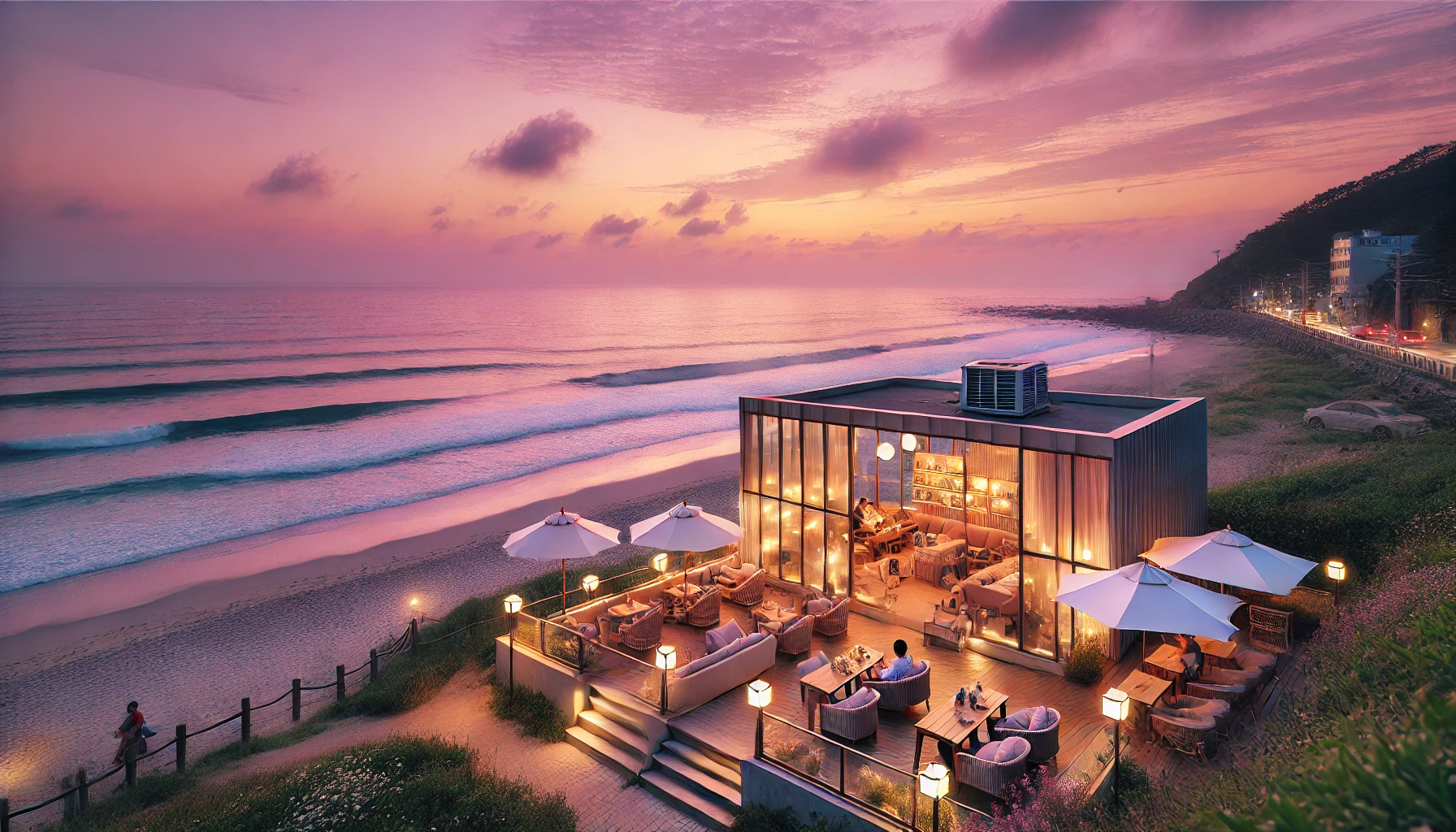 양양: 낭만적인 바다와 감성적인 카페