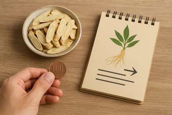 황기와 도라지의 호흡기 건강 도움