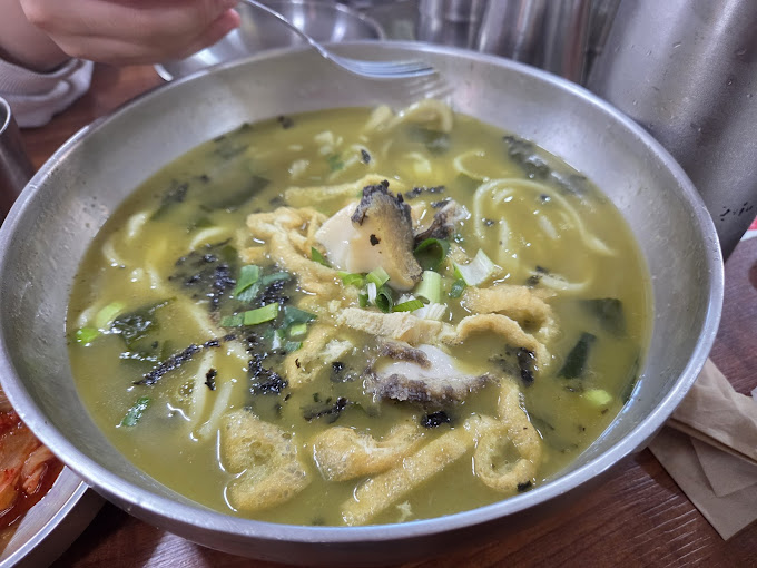 제주 칼국수 맛집, 옥돔식당