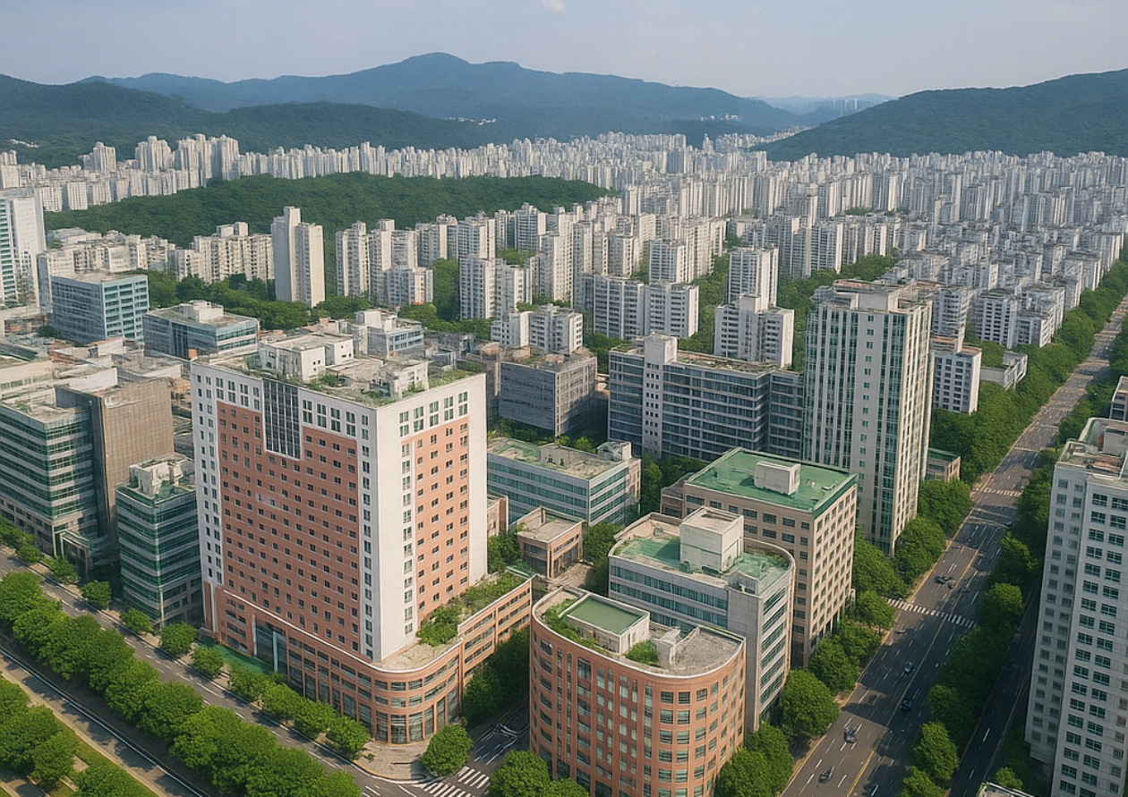 분당-1기신도시-전경