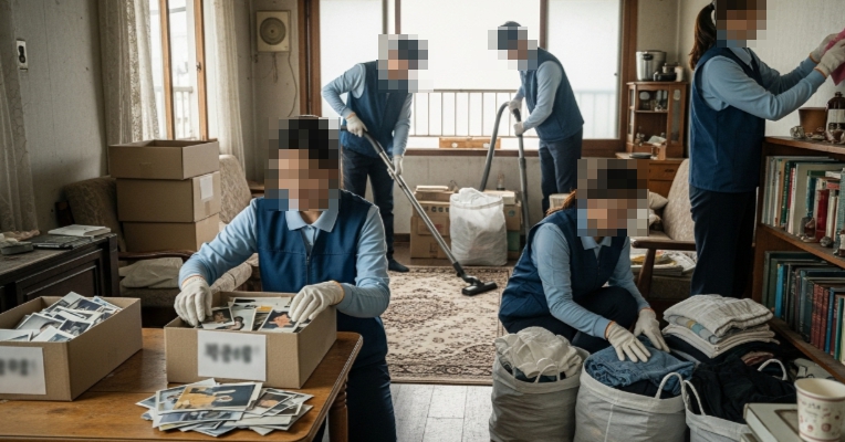 폐기물 처리 및 청소 정리