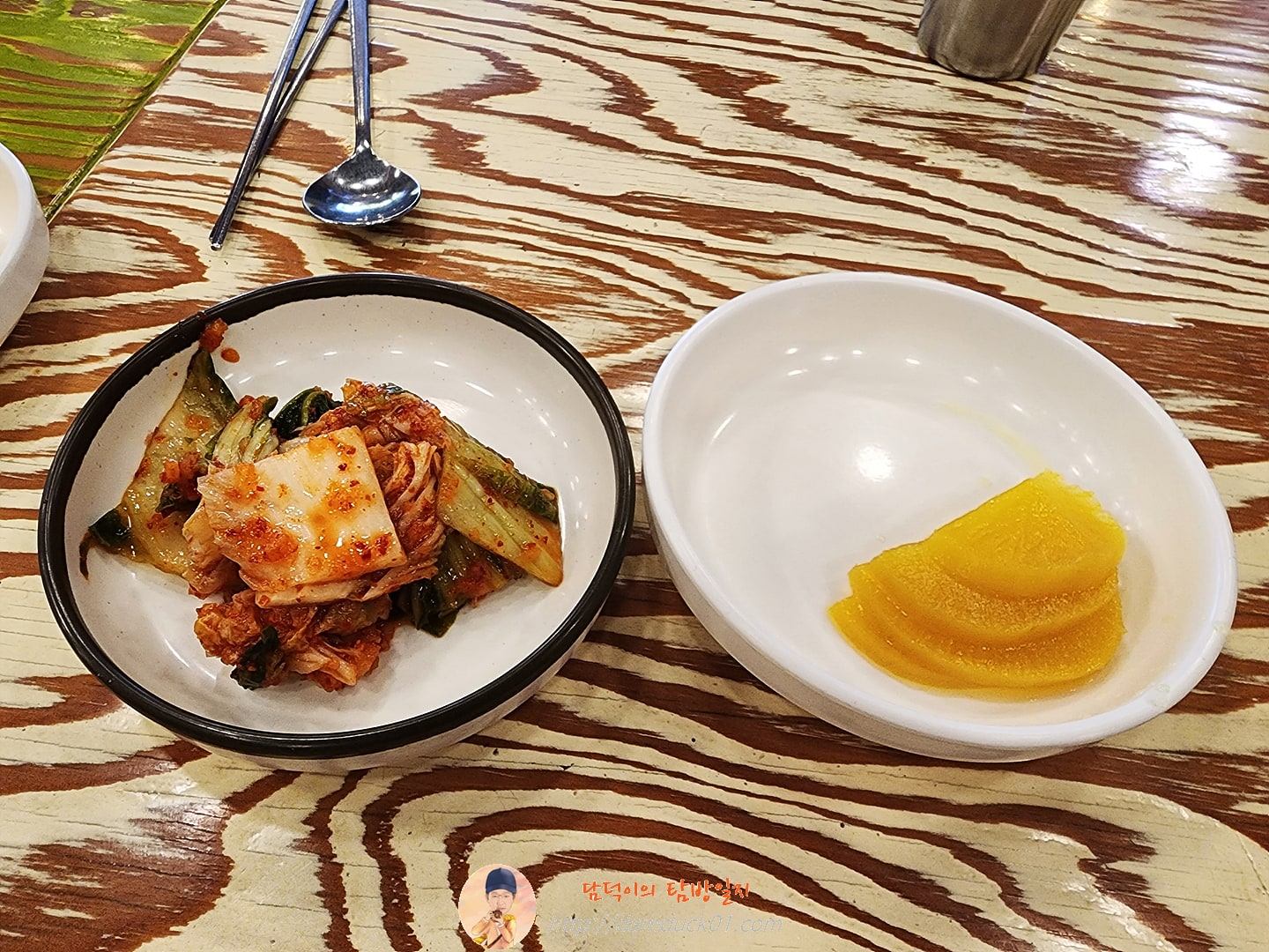 구포국수 기본 반찬