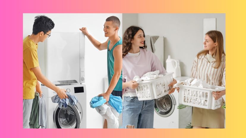 기숙사 청소와 세탁