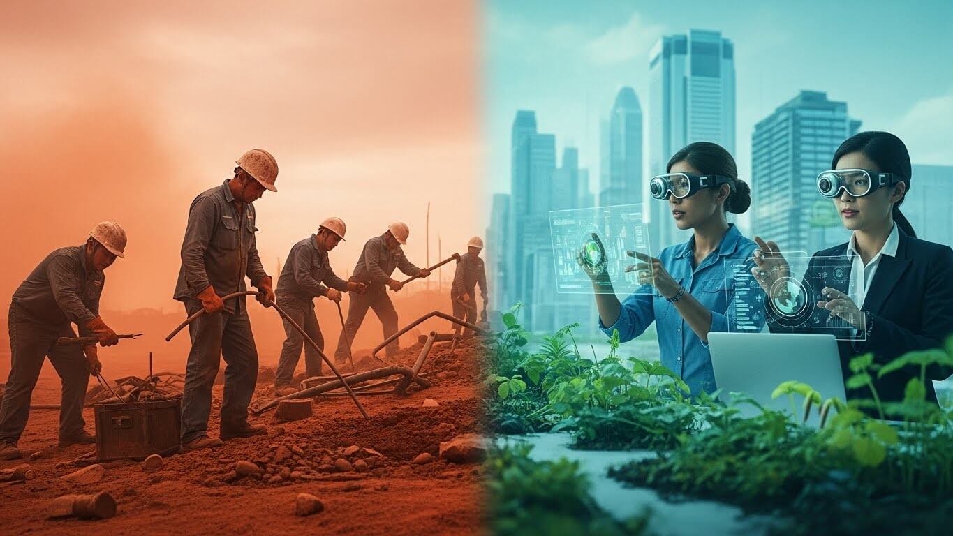 기후 위기가 고용 형태에 미치는 장기적 영향 관련 사진