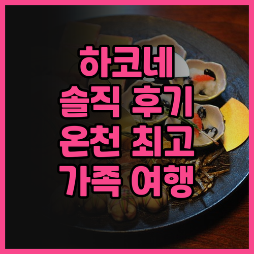 하코네 시치푸쿠소 솔직 후기! 픽업 ..