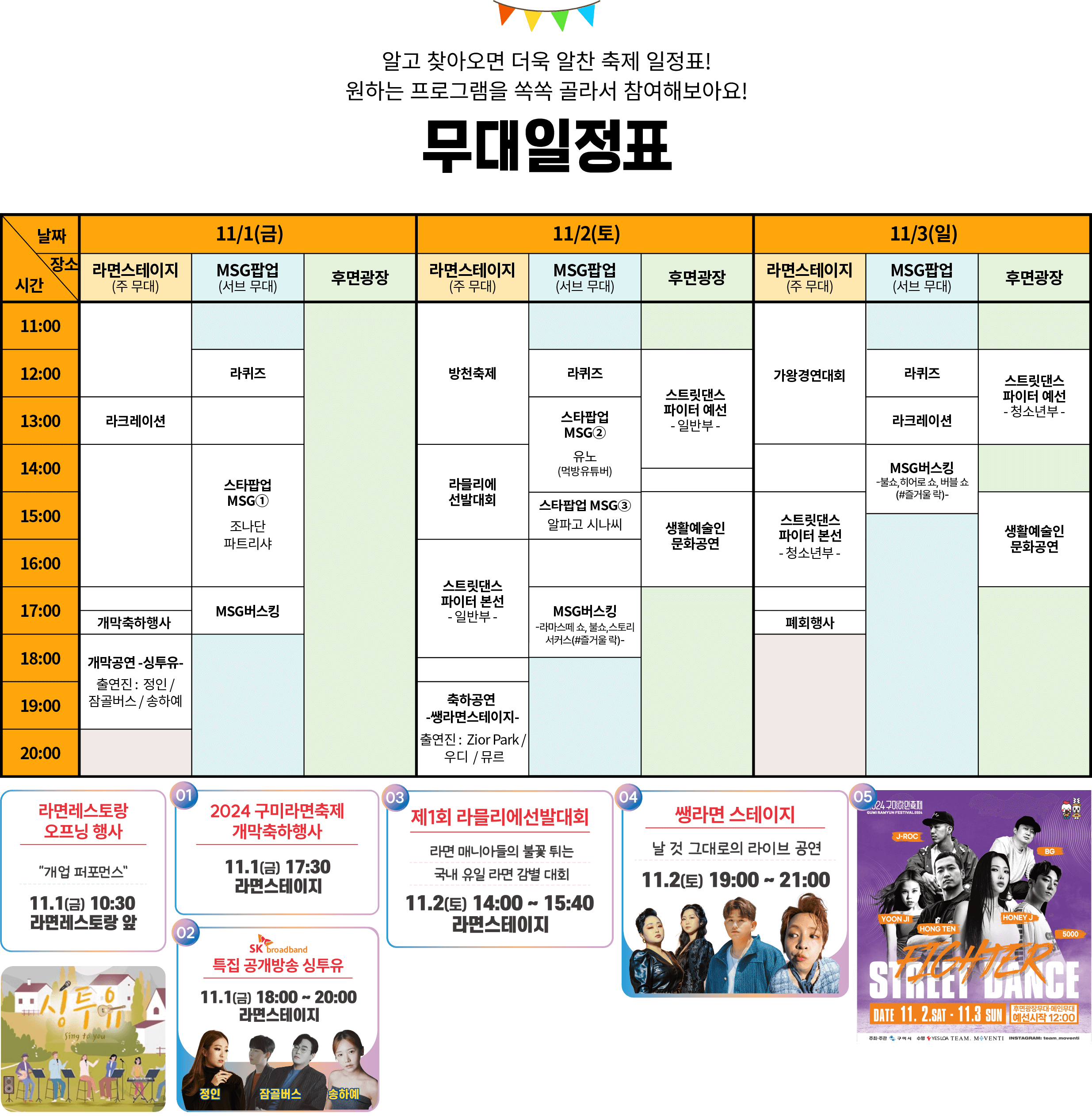 2024 구미 라면축제