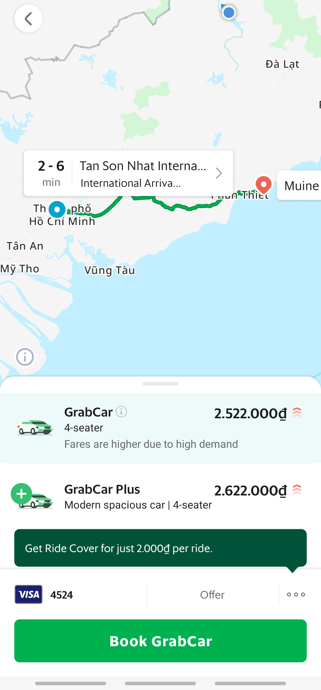 호치민 떤선녓 공항에서 시내(통일궁) ;#44; 벤탄시장 ;#44; 붕따우 ;#44; 무이네 가는 법
