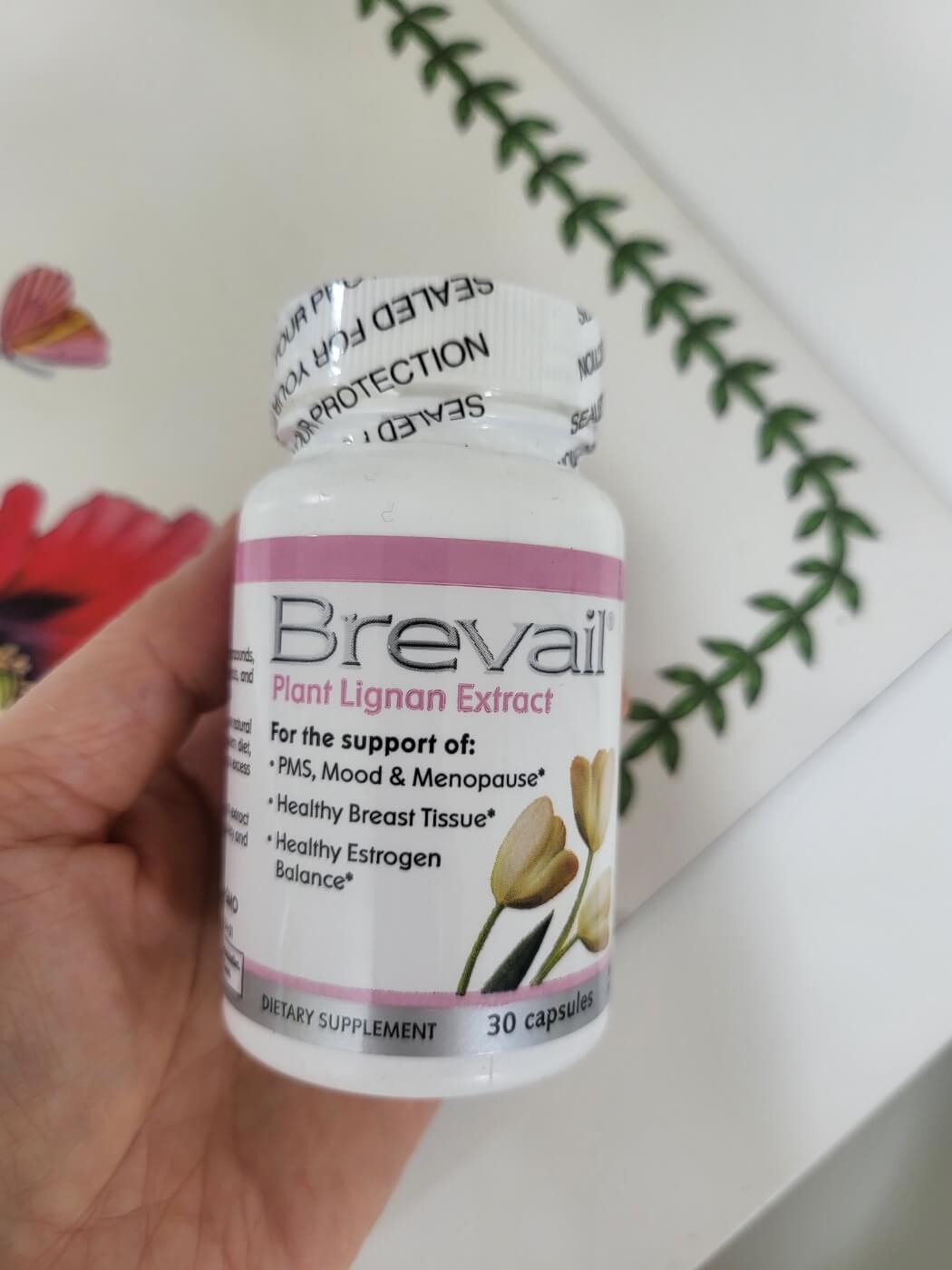 바린스 브리베일 플랜트 리그난 추출물 캡슐