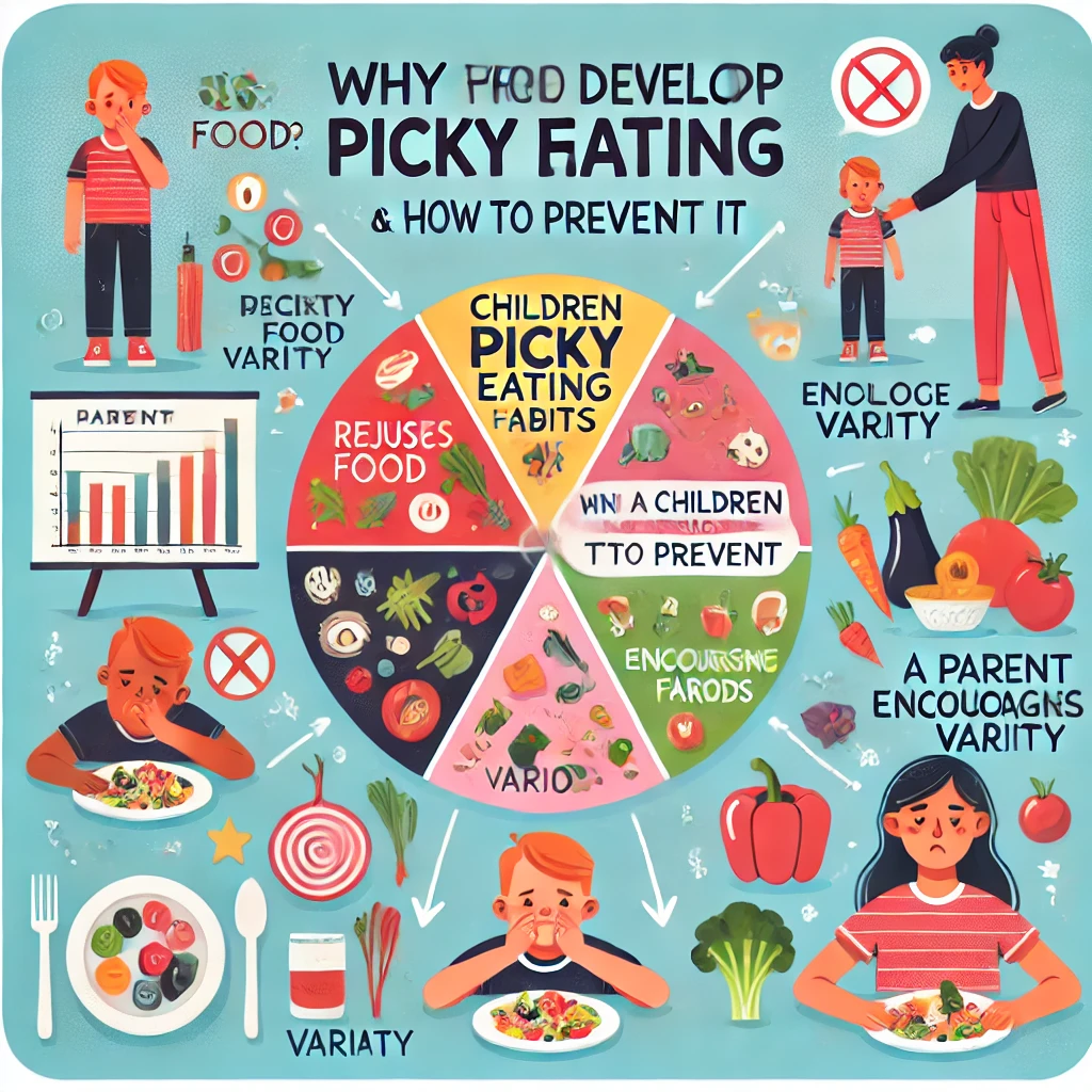 아이가 편식을 시작하는 이유와 예방 방법